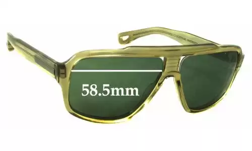 Sunglass Fix Replacement Lenses for Dita Carbine - 58mm Wide Sunglass Fix Replacement Lenses for Dita Carbine - 58mm Wide