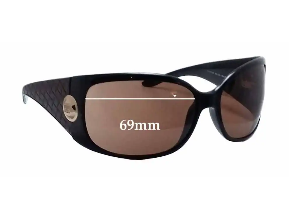 Sunglass Fix Replacement Lenses for Escada SES 128V - 69mm Wide Sunglass Fix Replacement Lenses for Escada SES 128V - 69mm Wide