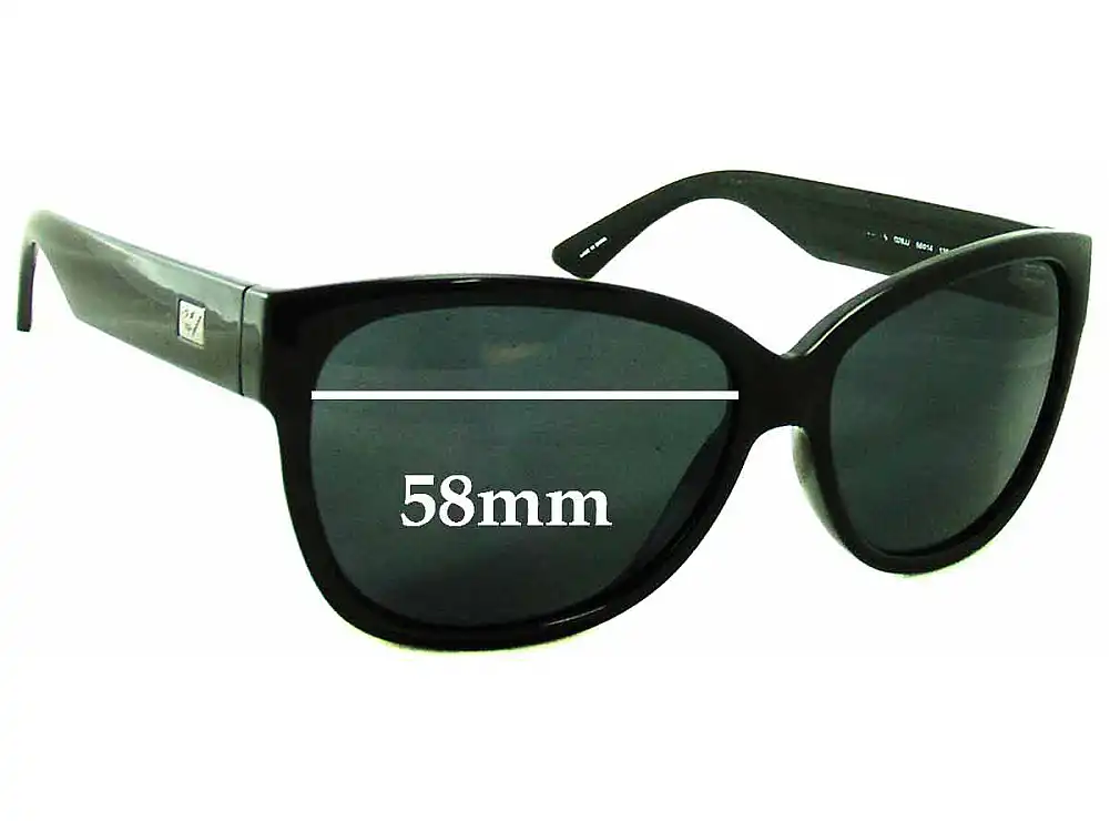 Sunglass Fix Replacement Lenses for Emporio Armani EA9811/S - 58mm Wide Sunglass Fix Replacement Lenses for Emporio Armani EA9811/S - 58mm Wide