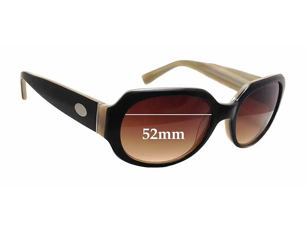 Sunglass Fix Replacement Lenses for Fossil Hannah - 52mm Wide Sunglass Fix Replacement Lenses for Fossil Hannah - 52mm Wide