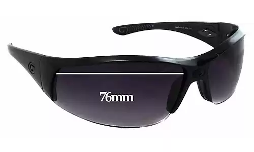 Sunglass Fix Replacement Lenses for Gargoyles Cache - 76mm Wide Sunglass Fix Replacement Lenses for Gargoyles Cache - 76mm Wide