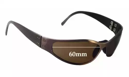 Sunglass Fix Replacement Lenses for Gatorz Demora - 60mm Wide Gatorz Demora Replacement Lenses 60mm wide