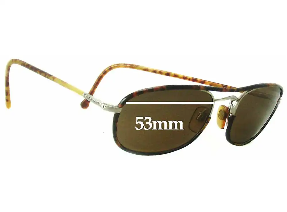 Sunglass Fix Replacement Lenses for Giorgio Armani GA 649 - 53mm Wide Sunglass Fix Replacement Lenses for Giorgio Armani GA 649 - 53mm Wide