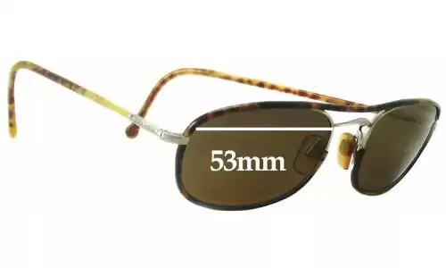 Sunglass Fix Replacement Lenses for Giorgio Armani GA 649 - 53mm Wide Sunglass Fix Replacement Lenses for Giorgio Armani GA 649 - 53mm Wide