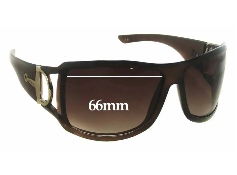 Sunglass Fix Replacement Lenses for Gucci GG2919 - 66mm Wide Sunglass Fix Replacement Lenses for Gucci GG2919 - 66mm Wide