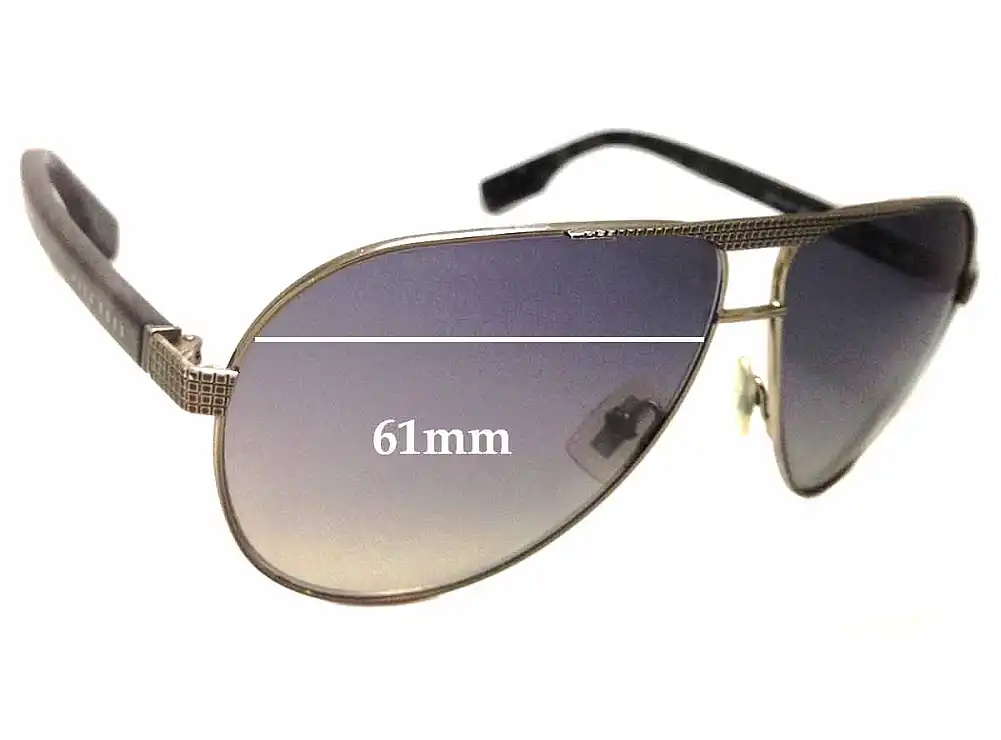 Sunglass Fix Replacement Lenses for Hugo Boss 0444/S - 61mm Wide Sunglass Fix Replacement Lenses for Hugo Boss 0444/S - 61mm Wide