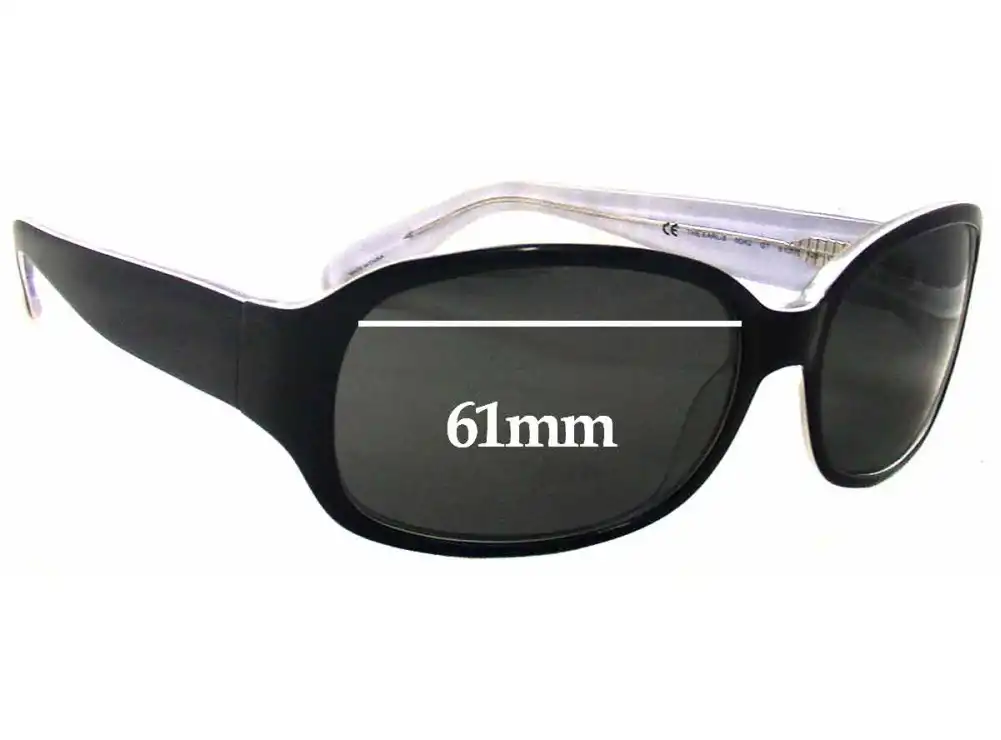Sunglass Fix Replacement Lenses for Juicy Couture The Earl/S - 61mm Wide Sunglass Fix Replacement Lenses for Juicy Couture The Earl/S - 61mm Wide