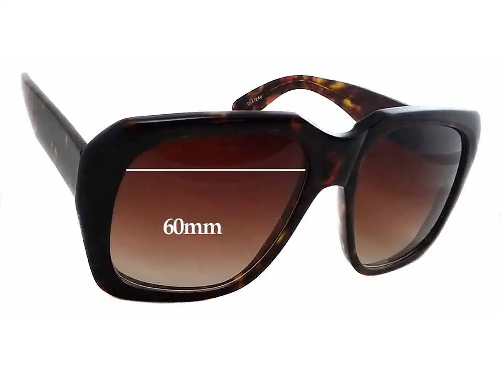 Sunglass Fix Replacement Lenses for Kala Chateau - 60mm Wide Sunglass Fix Replacement Lenses for Kala Chateau - 60mm Wide