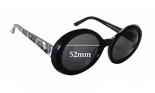 Sunglass Fix Replacement Lenses for Kate Spade Graceann/S - 52mm Wide Sunglass Fix Replacement Lenses for Kate Spade Graceann/S - 52mm Wide