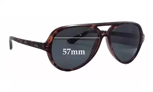 Sunglass Fix Replacement Lenses for Local Supply Airport - 57mm Wide Sunglass Fix Replacement Lenses for Local Supply Airport - 57mm Wide