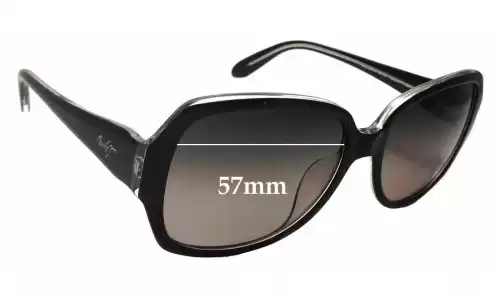 Sunglass Fix Replacement Lenses for Maui Jim MJ299 Kalena - 57mm Wide Sunglass Fix Replacement Lenses for Maui Jim MJ299 Kalena - 57mm Wide