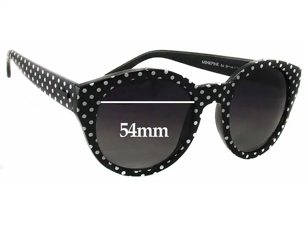 Sunglass Fix Replacement Lenses for Minkpink Paparazzi - 54mm Wide Sunglass Fix Replacement Lenses for Minkpink Paparazzi - 54mm Wide