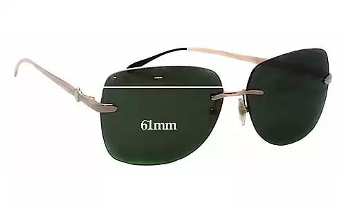 Sunglass Fix Replacement Lenses for Montblanc MB 354S - 61mm Wide Sunglass Fix Replacement Lenses for Montblanc MB 354S - 61mm Wide