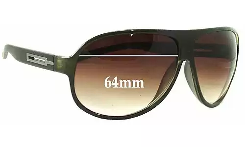 Sunglass Fix Replacement Lenses for Morrissey Chicane - 64mm Wide Sunglass Fix Replacement Lenses for Morrissey Chicane - 64mm Wide