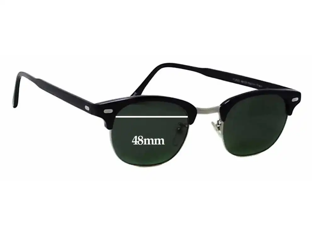 Sunglass Fix Replacement Lenses for Moscot Yukel - 48mm Wide Sunglass Fix Replacement Lenses for Moscot Yukel - 48mm Wide
