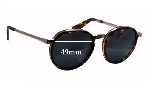 Sunglass Fix Replacement Lenses for Nick Campbell Malcolm - 49mm Wide Sunglass Fix Replacement Lenses for Nick Campbell Malcolm - 49mm Wide