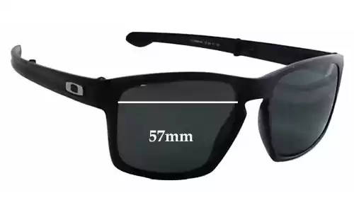 Sunglass Fix Replacement Lenses for Oakley Sliver F OO9246 - 57mm Wide Oakley Sliver F OO9246 Replacement Lenses 57mm wide