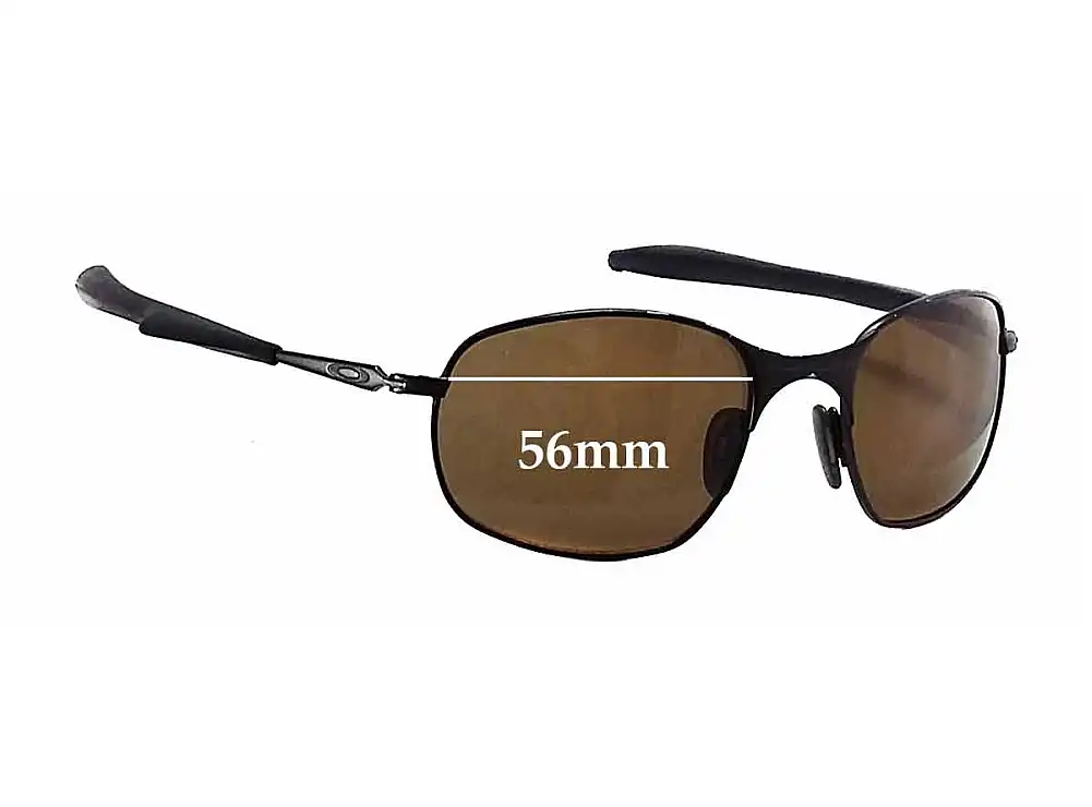 Sunglass Fix Replacement Lenses for Oakley Square Wire Gen 2 - 56mm Wide Sunglass Fix Replacement Lenses for Oakley Square Wire Gen 2 - 56mm Wide