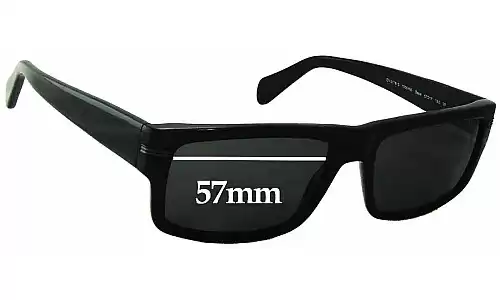 Sunglass Fix Replacement Lenses for Oliver Peoples Basel OV5178-S - 57mm Wide Oliver Peoples Basel OV5178-S Replacement Lenses 57mm wide