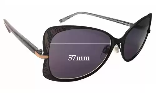 Sunglass Fix Replacement Lenses for Osiris Sun Rx Flora - 57mm Wide Sunglass Fix Replacement Lenses for Osiris Sun Rx Flora - 57mm Wide