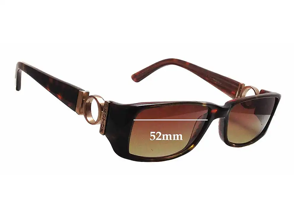 Sunglass Fix Replacement Lenses for Oroton Retreat - 52mm Wide Sunglass Fix Replacement Lenses for Oroton Retreat - 52mm Wide