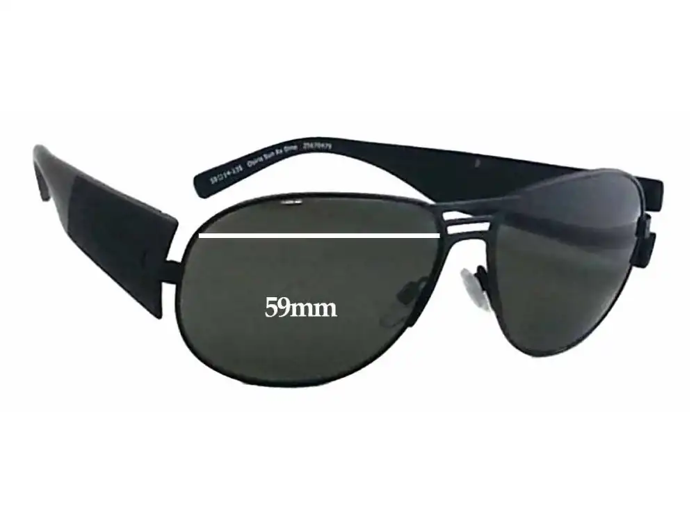 Sunglass Fix Replacement Lenses for Osiris Sun Rx Dino - 59mm Wide Sunglass Fix Replacement Lenses for Osiris Sun Rx Dino - 59mm Wide