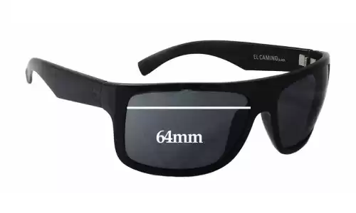 Sunglass Fix Replacement Lenses for Otis El Camino - 64mm Wide Sunglass Fix Replacement Lenses for Otis El Camino - 64mm Wide