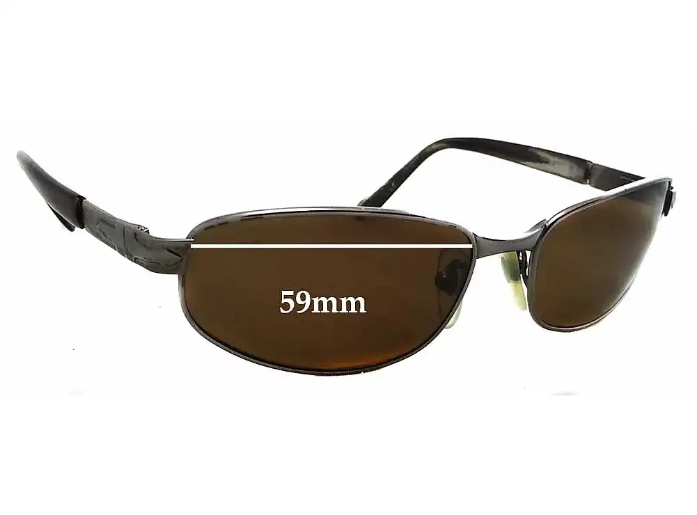Sunglass Fix Replacement Lenses for Persol 2075-S - 59mm Wide Sunglass Fix Replacement Lenses for Persol 2075-S - 59mm Wide