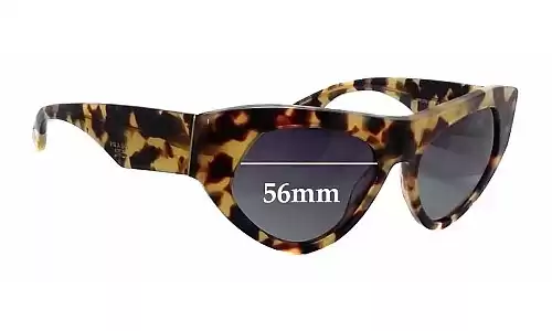 Sunglass Fix Replacement Lenses for Prada SPR27Q - 56mm Wide Sunglass Fix Replacement Lenses for Prada SPR27Q - 56mm Wide