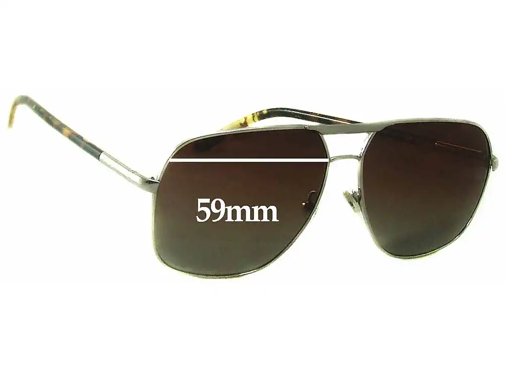 Sunglass Fix Replacement Lenses for Prada SPR57M - 59mm Wide Sunglass Fix Replacement Lenses for Prada SPR57M - 59mm Wide
