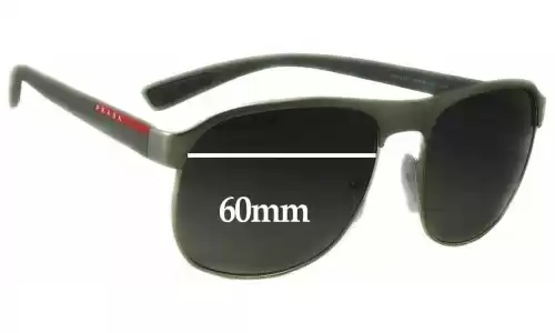 Sunglass Fix Replacement Lenses for Prada SPS51Q - 60mm Wide Sunglass Fix Replacement Lenses for Prada SPS51Q - 60mm Wide