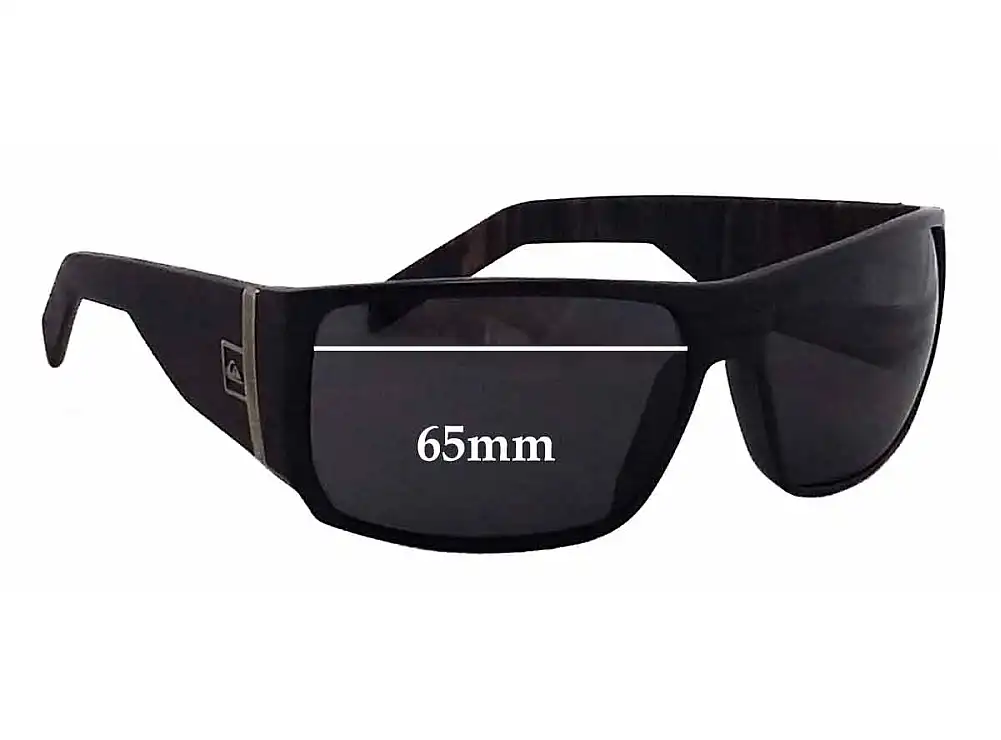 Sunglass Fix Replacement Lenses for Quiksilver The Stomp - 65mm Wide Sunglass Fix Replacement Lenses for Quiksilver The Stomp - 65mm Wide