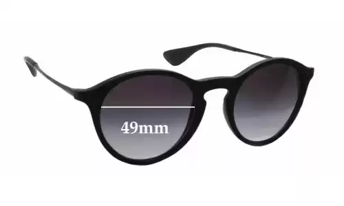 Sunglass Fix Replacement Lenses for Ray-Ban RB4243 - 49mm Wide Sunglass Fix Replacement Lenses for Ray-Ban RB4243 - 49mm Wide
