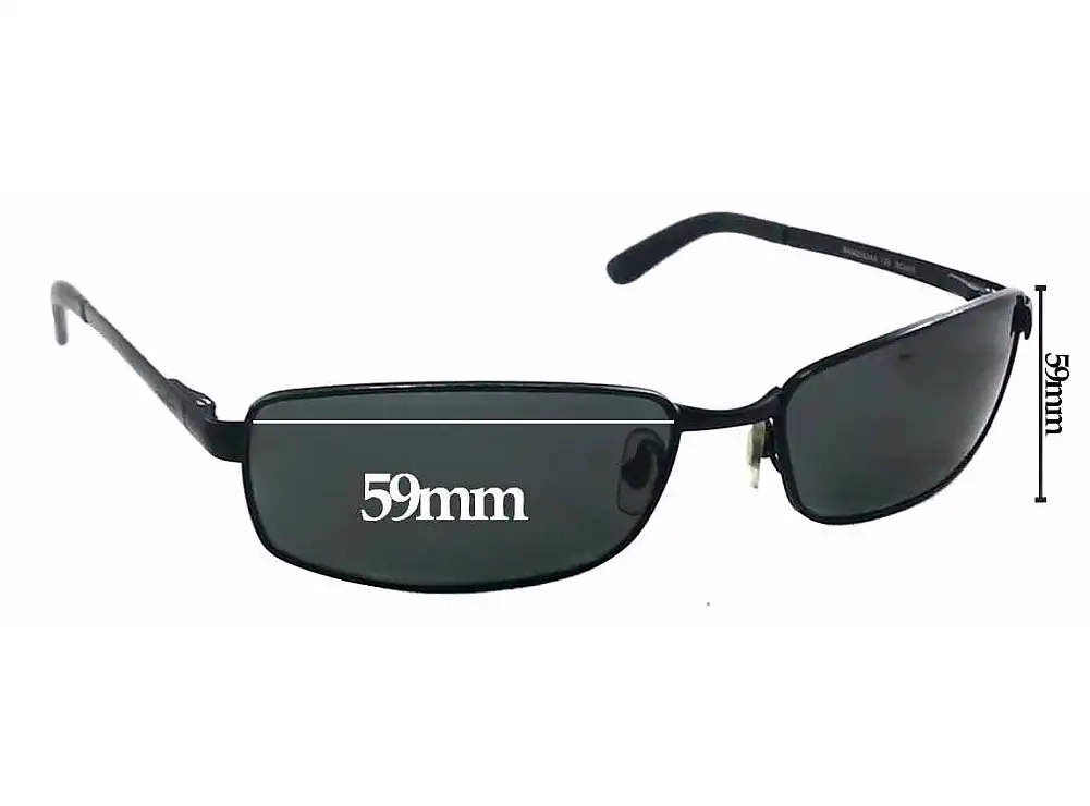 Sunglass Fix Replacement Lenses for Ray-Ban RAM2062AA - 59mm Wide Sunglass Fix Replacement Lenses for Ray-Ban RAM2062AA - 59mm Wide
