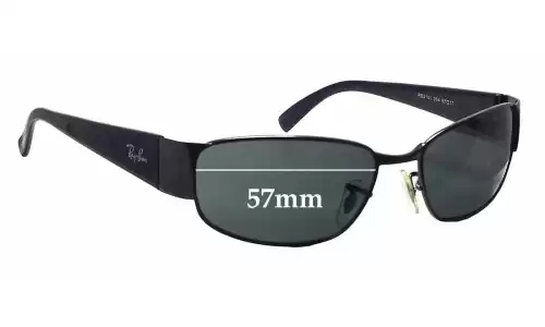 Sunglass Fix Replacement Lenses for Ray-Ban RB3141 - 57mm Wide Ray-Ban RB3141 Replacement Lenses 57mm wide