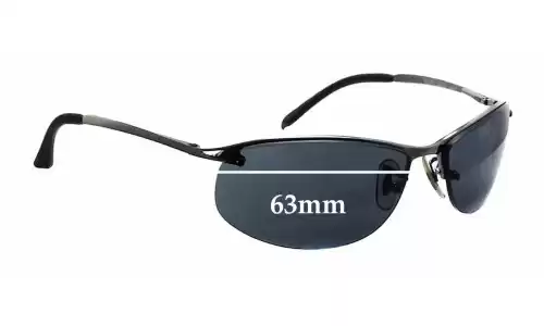 Sunglass Fix Replacement Lenses for Ray-Ban RB3179 - 63mm Wide Ray-Ban RB3179 Replacement Lenses 63mm wide