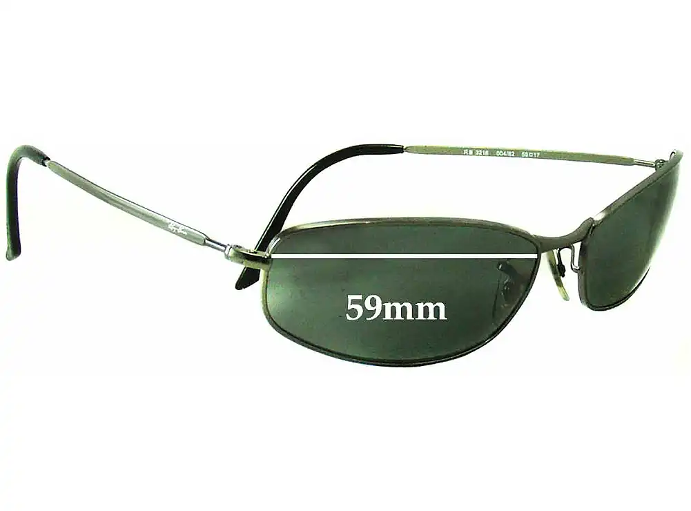 Sunglass Fix Replacement Lenses for Ray-Ban RB3216 - 59mm Wide Sunglass Fix Replacement Lenses for Ray-Ban RB3216 - 59mm Wide