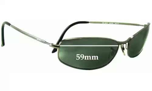 Sunglass Fix Replacement Lenses for Ray-Ban RB3216 - 59mm Wide Ray-Ban RB3216 Replacement Lenses 59mm wide