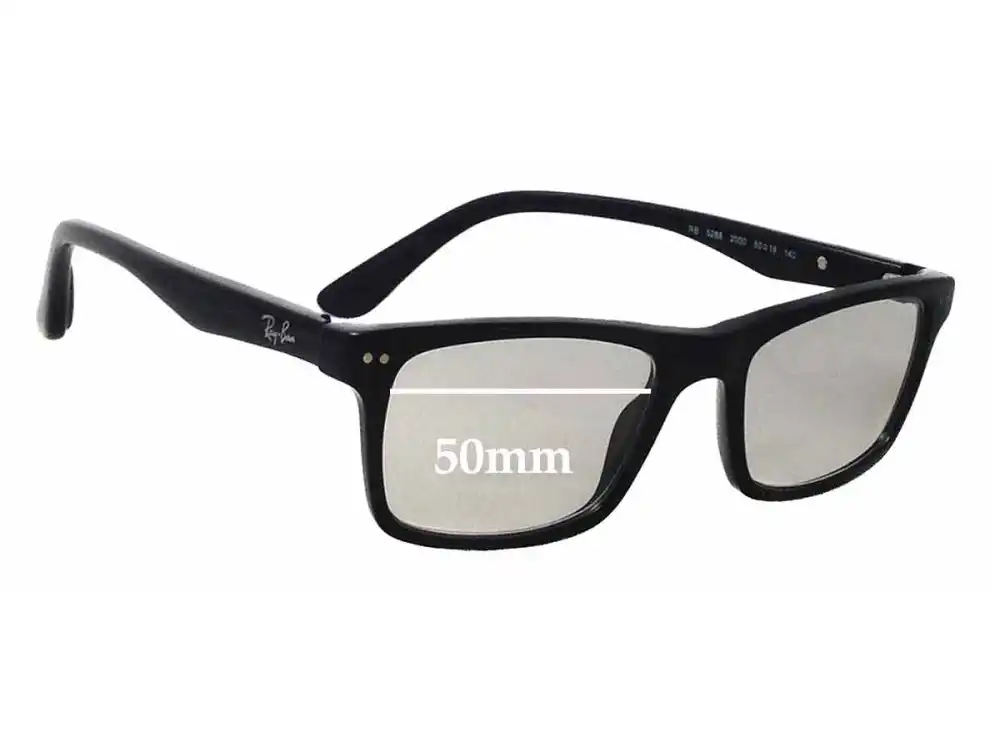 Sunglass Fix Replacement Lenses for Ray-Ban RB5288 - 50mm Wide Sunglass Fix Replacement Lenses for Ray-Ban RB5288 - 50mm Wide