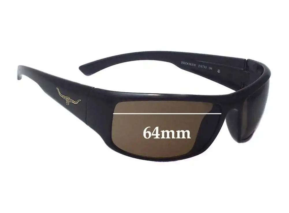 Sunglass Fix Replacement Lenses for R.M. Williams Brooker - 64mm Wide Sunglass Fix Replacement Lenses for R.M. Williams Brooker - 64mm Wide