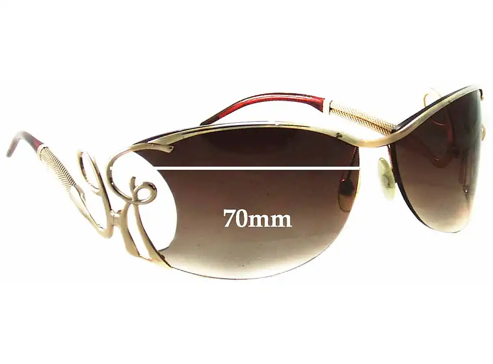 Sunglass Fix Replacement Lenses for Roberto Cavalli Radamante 393S - 70mm Wide Sunglass Fix Replacement Lenses for Roberto Cavalli Radamante 393S - 70mm Wide