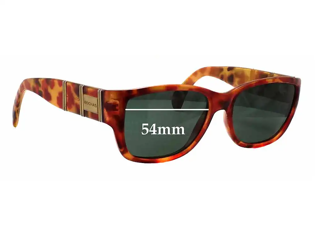 Sunglass Fix Replacement Lenses for Rochas 9015 - 54mm Wide Sunglass Fix Replacement Lenses for Rochas 9015 - 54mm Wide