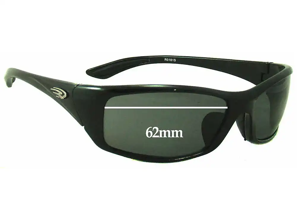 Sunglass Fix Replacement Lenses for Ryders Oxygen - 62mm Wide Sunglass Fix Replacement Lenses for Ryders Oxygen - 62mm Wide