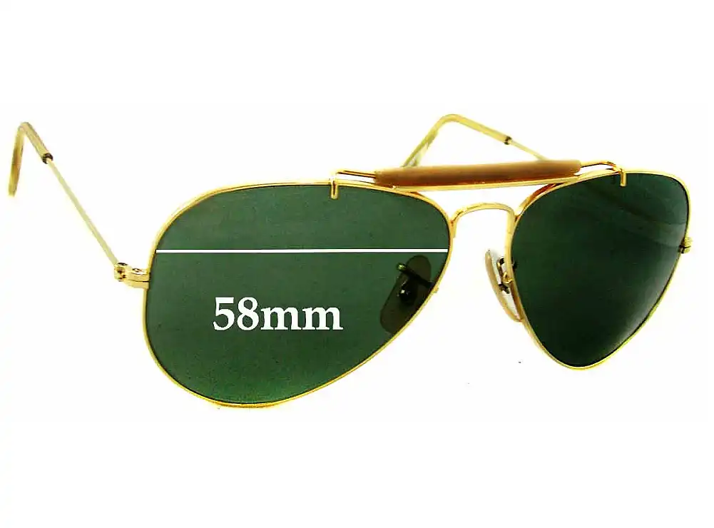Sunglass Fix Replacement Lenses for Ray-Ban B&L RB3029 - 58mm Wide Sunglass Fix Replacement Lenses for Ray-Ban B&L RB3029 - 58mm Wide