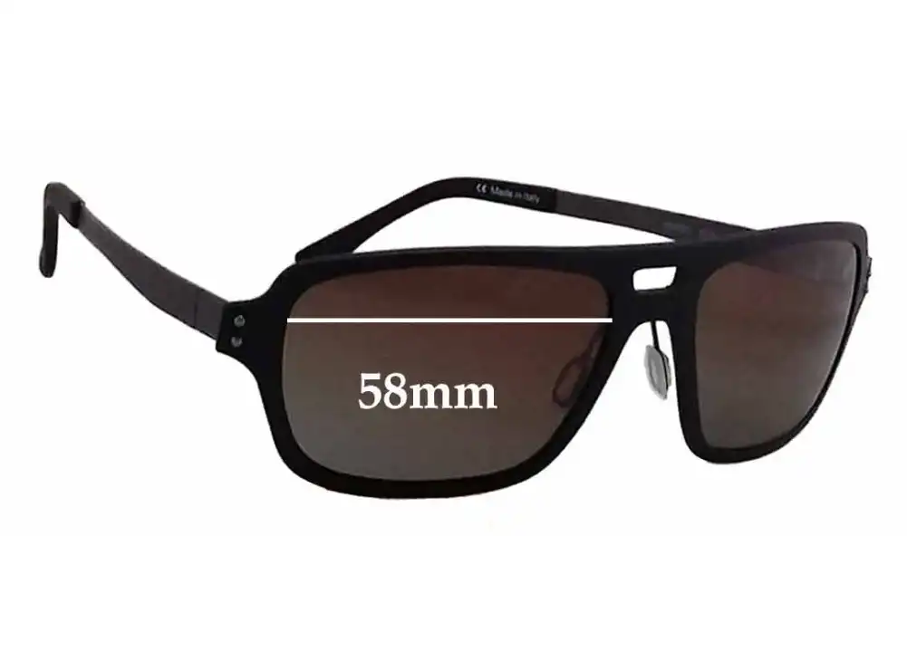Sunglass Fix Replacement Lenses for Serengeti Nunzio - 58mm Wide Sunglass Fix Replacement Lenses for Serengeti Nunzio - 58mm Wide