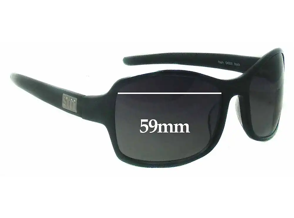 Sunglass Fix Replacement Lenses for Smoke & Mirrors Flash - 59mm Wide Sunglass Fix Replacement Lenses for Smoke & Mirrors Flash - 59mm Wide