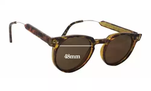 Sunglass Fix Replacement Lenses for Spitfire Teddy Boy - 48mm Wide Sunglass Fix Replacement Lenses for Spitfire Teddy Boy - 48mm Wide