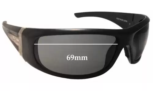 Sunglass Fix Replacement Lenses for Spotters Voltage - 69mm Wide Sunglass Fix Replacement Lenses for Spotters Voltage - 69mm Wide