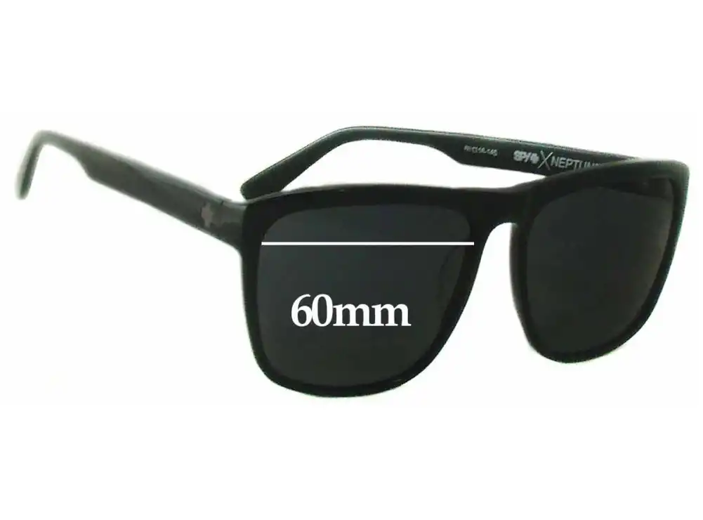 Sunglass Fix Replacement Lenses for Spy Optic Neptune - 60mm Wide Sunglass Fix Replacement Lenses for Spy Optic Neptune - 60mm Wide