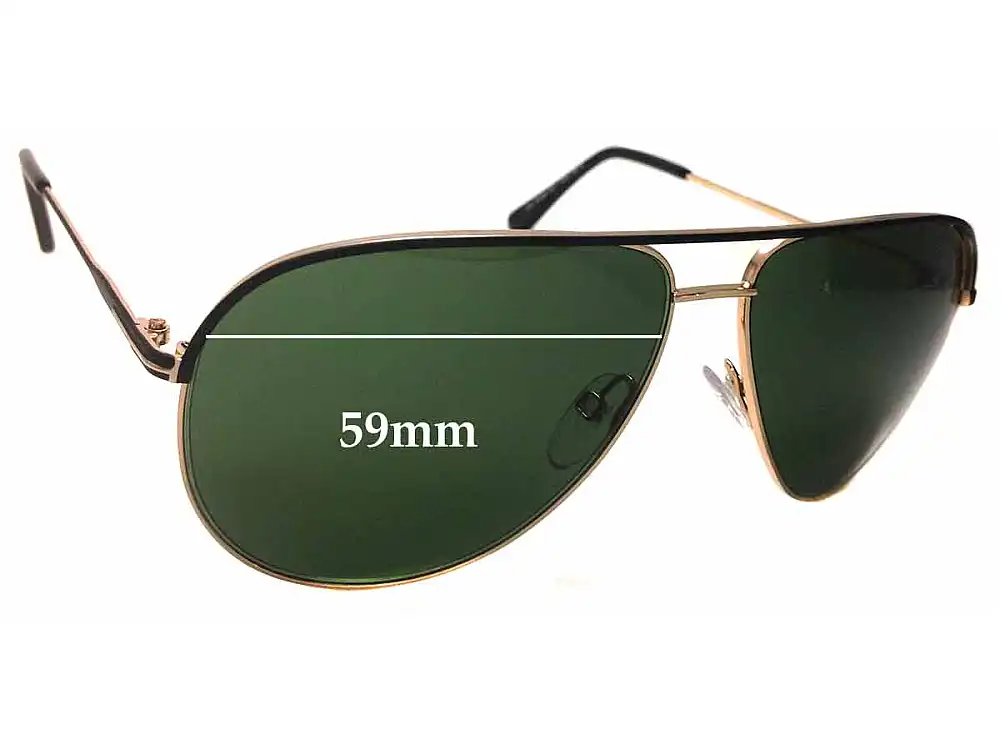 Sunglass Fix Replacement Lenses for Tom Ford Erin TF466 - 59mm Wide Sunglass Fix Replacement Lenses for Tom Ford Erin TF466 - 59mm Wide